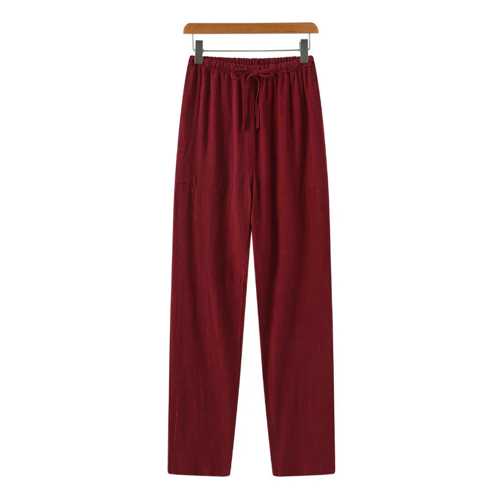 Leoza - Pantalon en lin (Slim Fit)