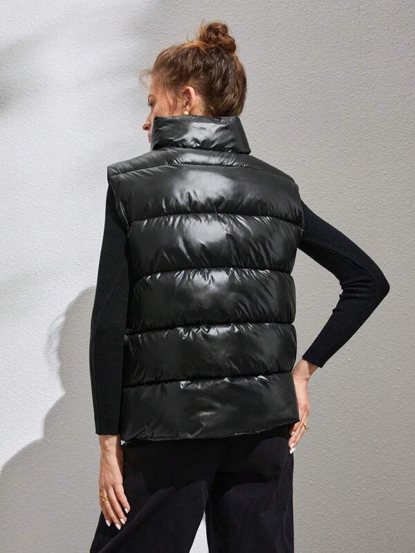 Leoza - Bodywarmer Weste mit Reissverschluss