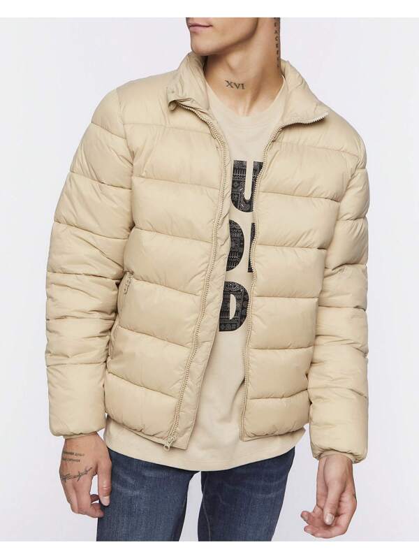 Leoza - Zip-Up Puffer Jacket