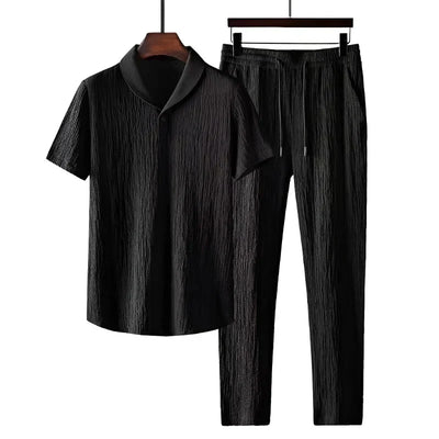 Leoza - Cotton Polo & Pant Suit