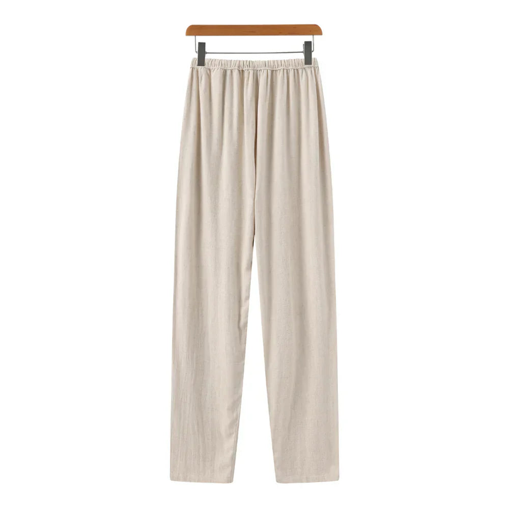 Leoza - Pantalon en lin (Slim Fit)