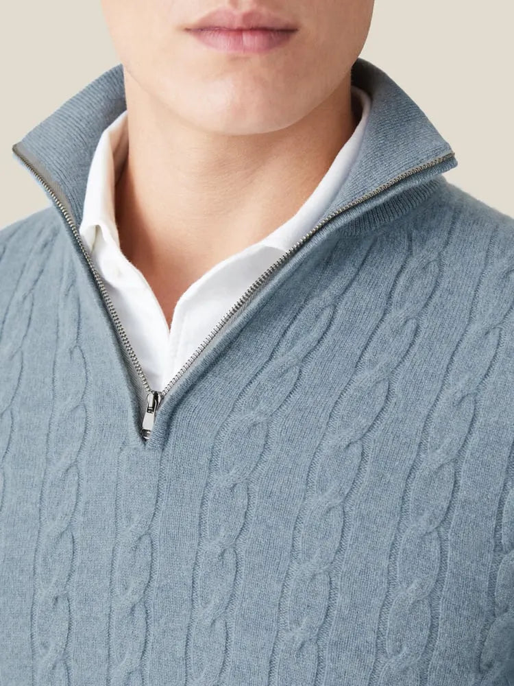 Leoza - Pullover mit Reißverschluss
