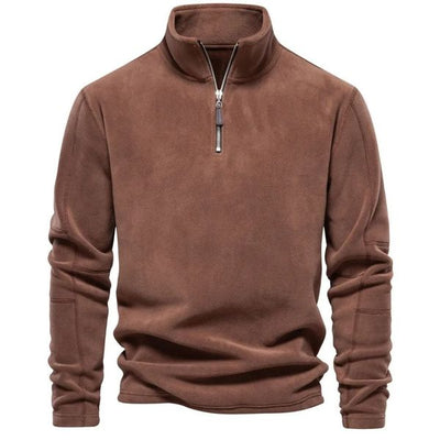 Leoza - Fleece-Rollkragenpullover