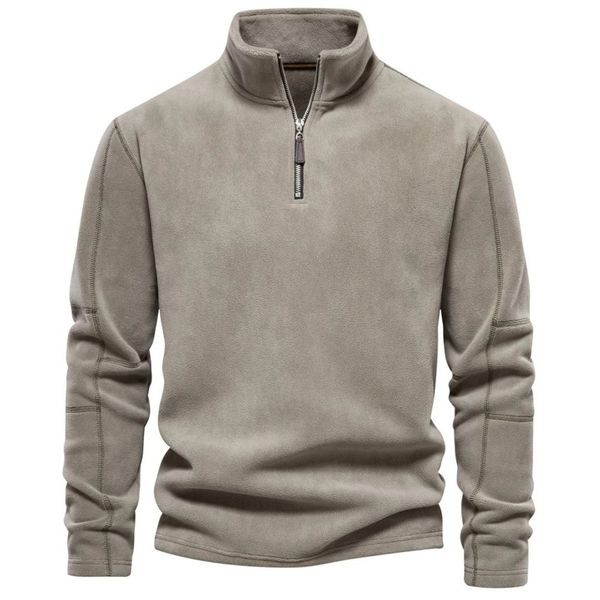 Leoza - Fleece-Rollkragenpullover