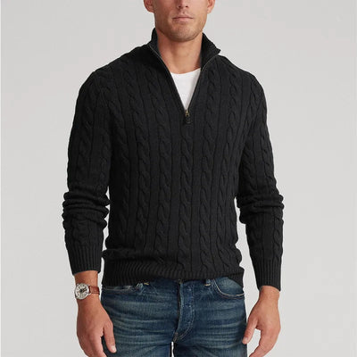 Leoza - Stylischer Zip-Up Pullover