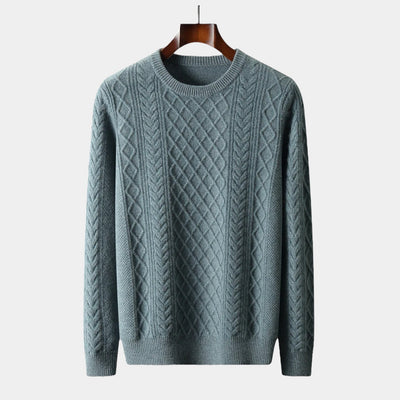 Leoza - Runder Pullover aus Wolle