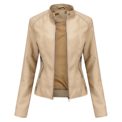 Leoza - Damen Biker Lederjacke