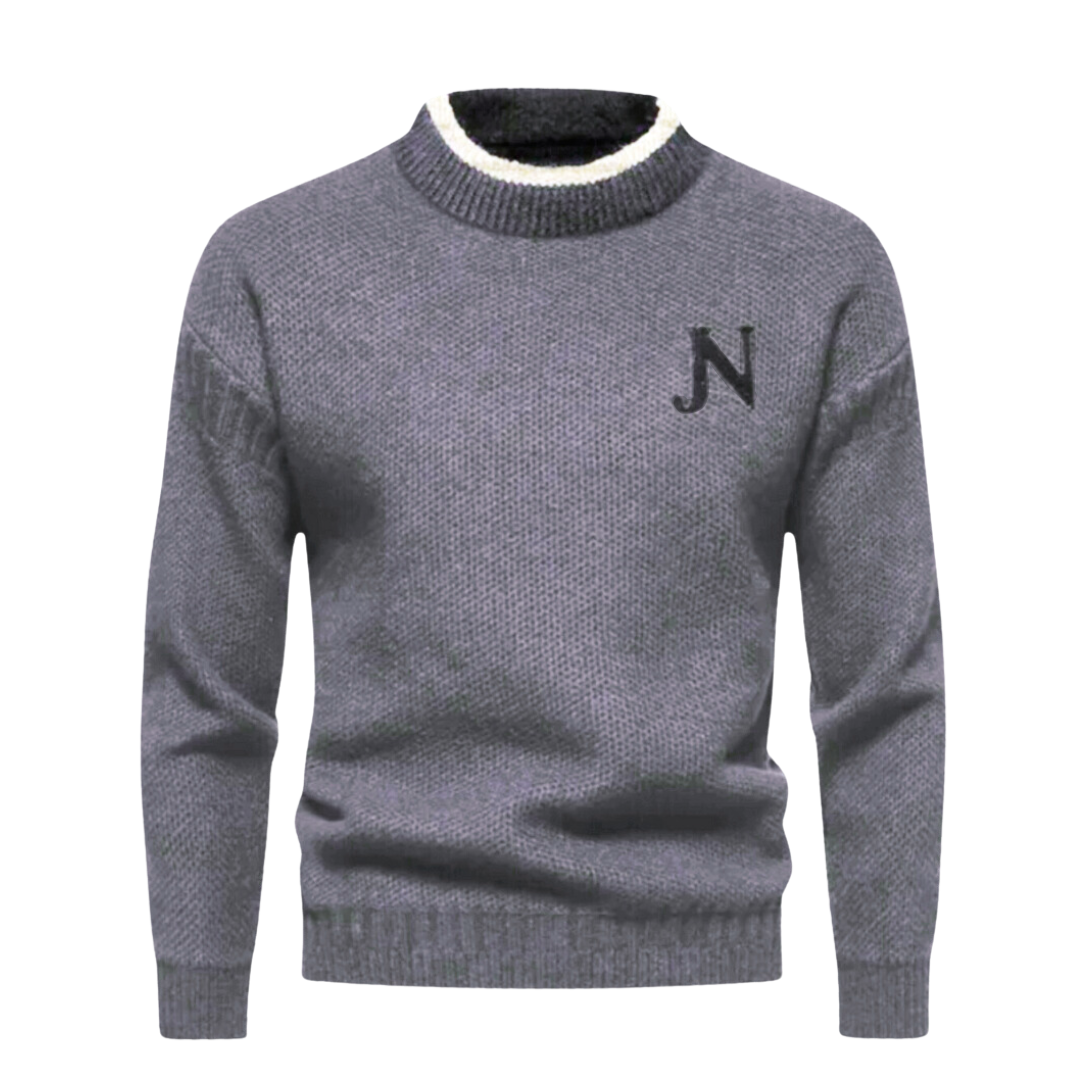 Leoza - Gestrickter Herren-Sweatshirt